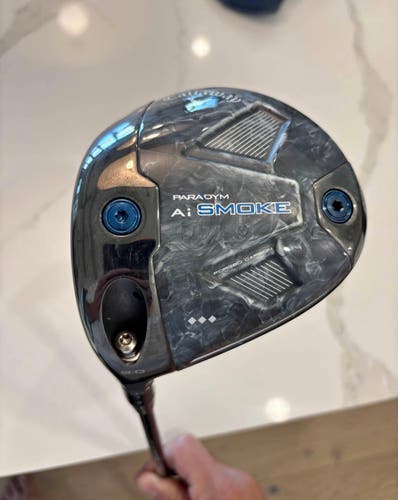 Men's Callaway AI Smoke Triple Diamond Max Left Hand Driver Extra Stiff Flex 9 Loft (New)