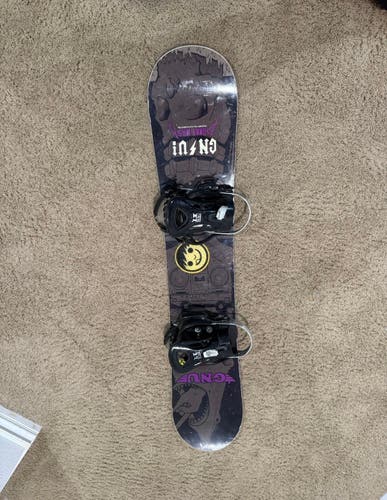 GNU BILLY GOAT Snowboard With Bindings 135 cm (Used)