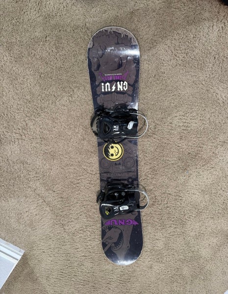 GNU BILLY GOAT Snowboard With Bindings 135 cm (Used)