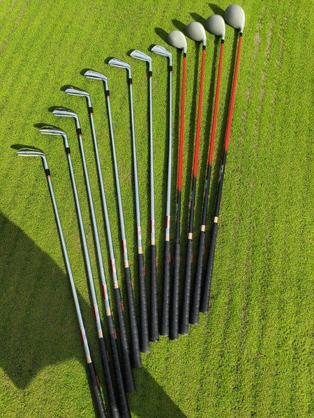 Men's 1990 Wilson Staff 1990 Tour blade Right Handed Iron Set Stiff Flex Steel Shaft (Used)