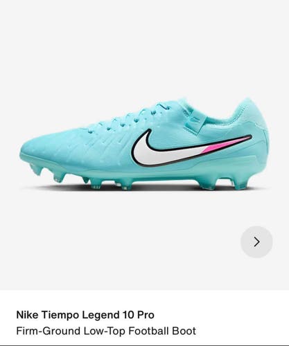 Blue Unisex Size M 6.5 (W 7.5) Nike Tiempo legend Cleats (New)