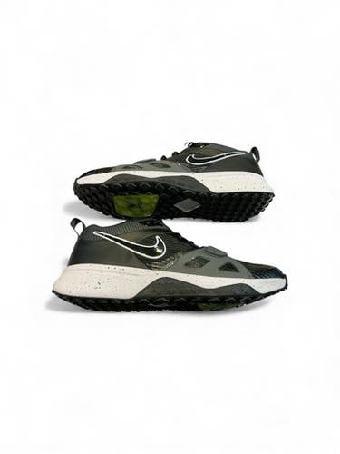 Used Nike AIR ZOOM TURF SHOES BB/SB Cleats Black And White Senior 12 11873-S000226755