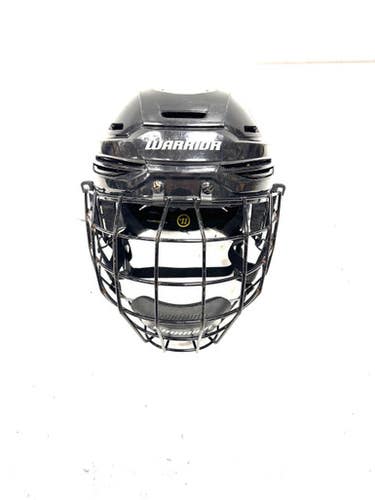 Used Warrior ALPHA ONE PRO Helmet Cage Combo Black MD 11860-S000301827