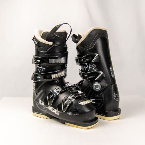 Lange RX80 LV Mondo 22 Women's 5 US Ski Boots All Mountain 80 Flex 266mm (Used)