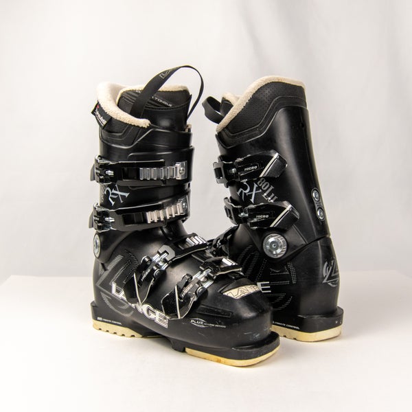 Lange RX80 LV Mondo 22 Women's 5 US Ski Boots All Mountain 80 Flex 266mm (Used)