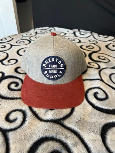 Brixton Gray Adult Unisex One Size Fits All Hat (Used)