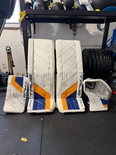 34" True HZRDUS PX4 Regular Goalie Full Set Pro Stock (Used)