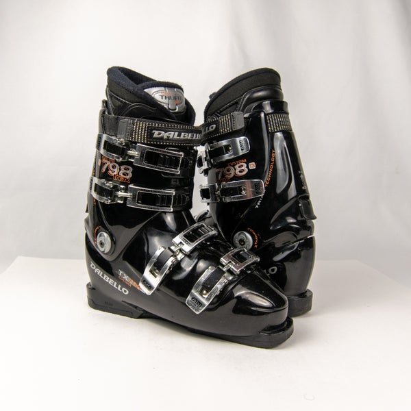 Dalbello TX798 Custom Mondo 26.0 Women's 9 US Ski Boots All Mountain Soft Flex 306mm (Used)
