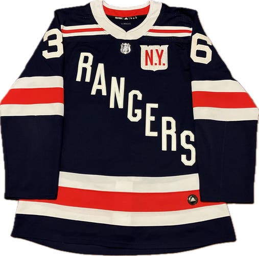 New York Rangers Mats Zuccarello 2018 Winter Classic Adidas NHL Hockey Jersey Size 50