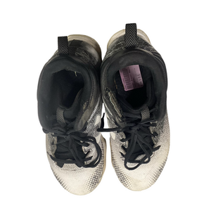 Used Under Armour Adult FB Cleats Black And White Senior 8.5 11613-S000172963