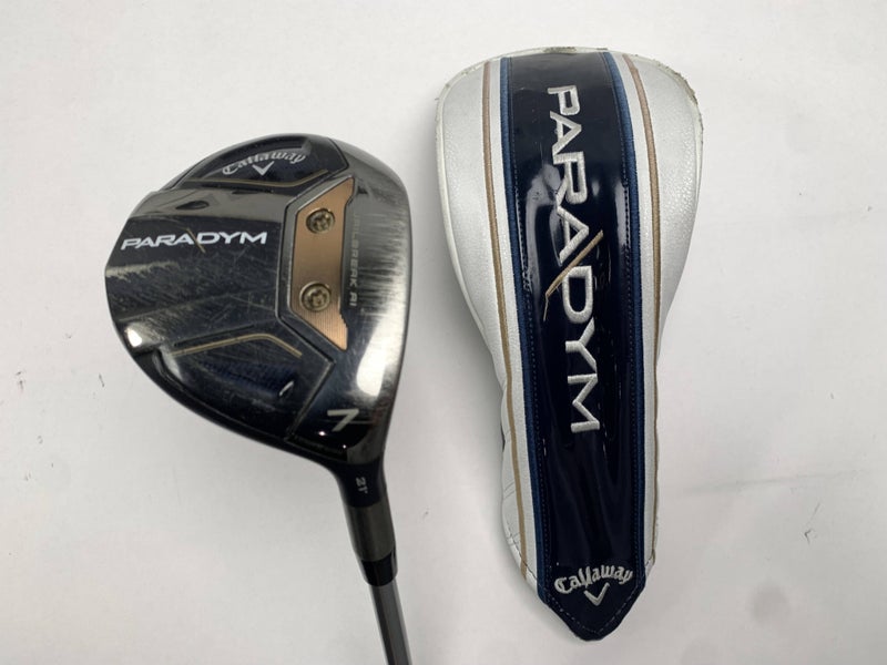 Callaway Paradym 7 Fairway Wood 21* Aldila Ascent Blue 50A 50g Senior RH HC