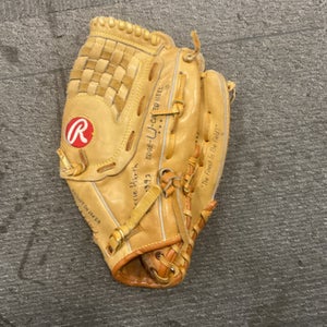 Used Rawlings SUPERSIZE BB/SB Glove RH Throw Tan 12 1/2" 11614-S000226522
