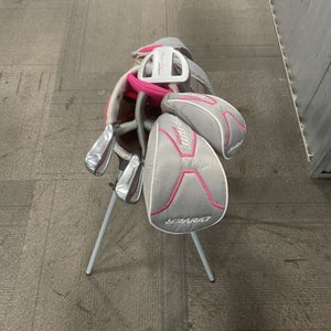 Used Top Flite GIRLS JUNIOR COMPLETE SET Jr Club Set RH 5 Piece 11614-S000226509