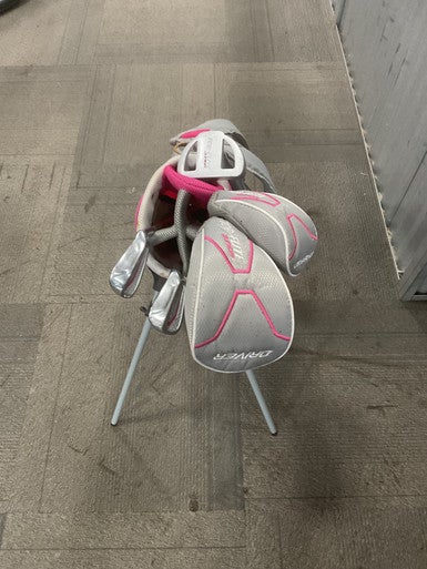 Used Top Flite GIRLS JUNIOR COMPLETE SET Jr Club Set RH 5 Piece 11614-S000226509