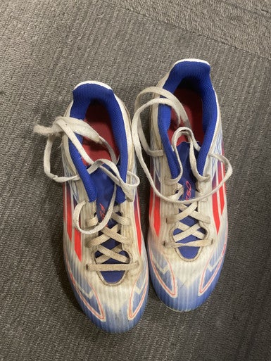 Used Adidas Soccer Cleats White Junior 04.5 11614-S000226507