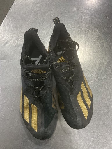 Used Adidas Adult FB Cleats Black Senior 7.5 11614-S000226505