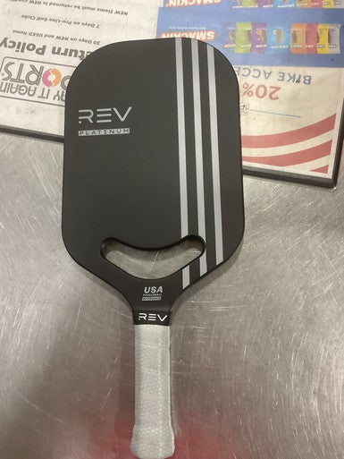 Used REV PLATINUM PADDLE Pickleball Racquet Black 11614-S000226503