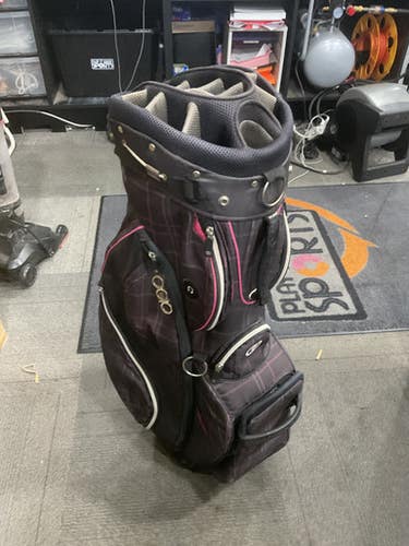 Used Ogio 14 WAY CART BAG Mens Cart Bag Purple 11614-S000226497
