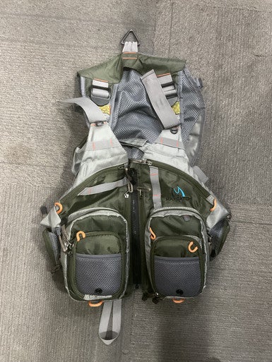 Used MAX CATCH ANGLERS VEST Other Dark Green 11614-S000226470