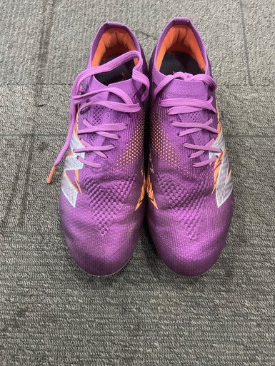 Used New Balance FURON Soccer Cleats Purple Senior 7 11614-S000226458