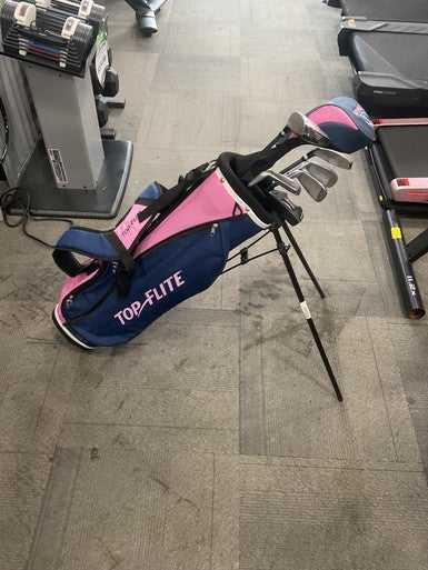 Used Top Flite XLJ Jr Package Set RH Pink And Navy Blue 8 Piece 11614-S000226443