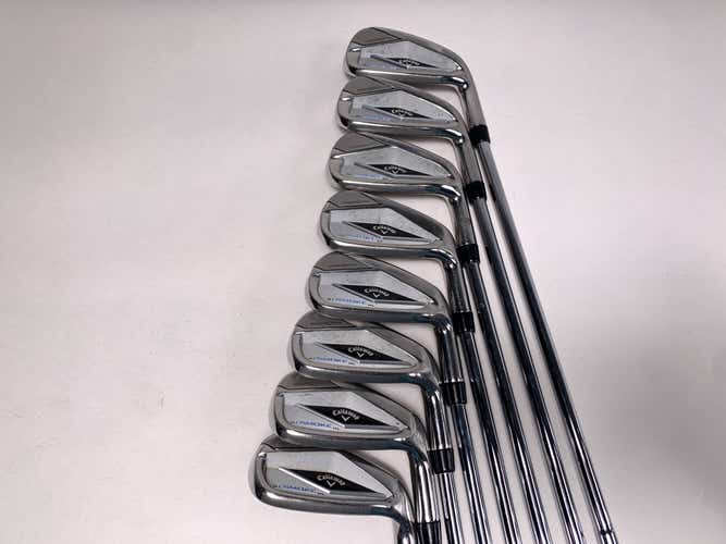 Callaway Paradym Ai Smoke HL Iron Set 5-PW+GW+SW  Elevate MPH 85g Stiff RH