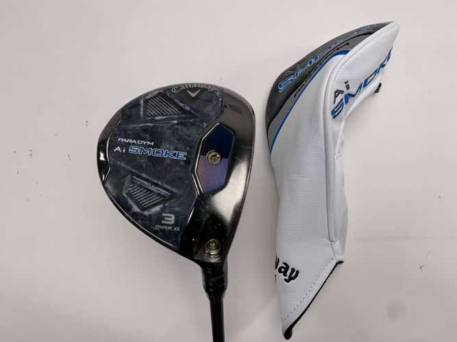 Callaway Paradym Ai Smoke Max D 3 Fairway 15* Cypher Fifty 5.5 Regular RH HC