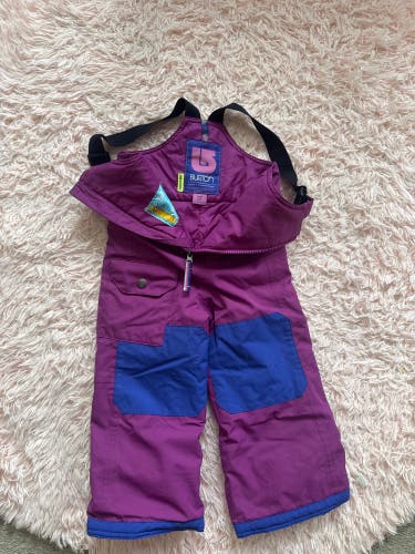 Purple Unisex Youth Burton Ski Pants (Used)