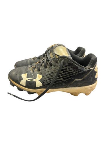Used Under Armour BASEBALL CLEATS BB/SB Cleats Black Junior 03 11863-S000024760