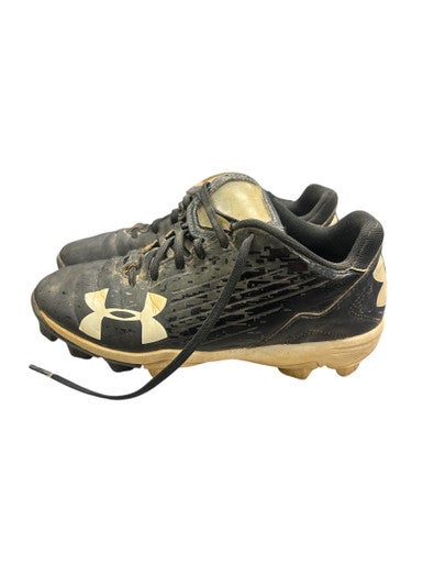 Used Under Armour BASEBALL CLEATS BB/SB Cleats Black Junior 03 11863-S000024760