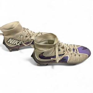 Used Nike Adult FB Cleats White Senior 9.5 11863-S000024736