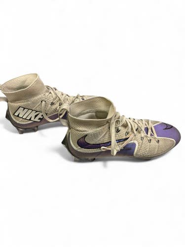 Used Nike Adult FB Cleats White Senior 9.5 11863-S000024736