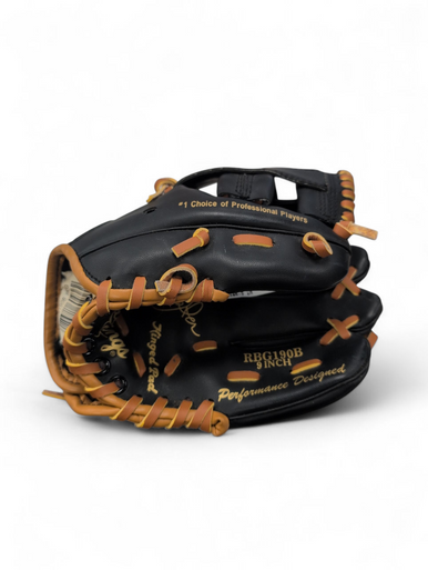 Used Rawlings DEREK JETER MODEL BB/SB Glove T-ball Black 9" 11863-S000024716