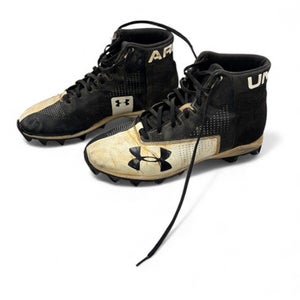 Used Under Armour Adult FB Cleats Black Senior 8 11863-S000024689
