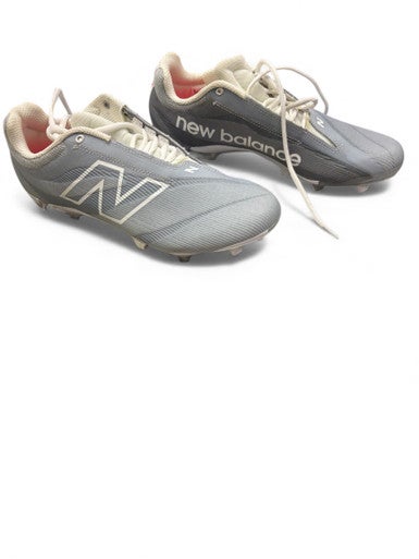 Used New Balance LAX Cleats Mens Grey Senior 8.5 11863-S000024667