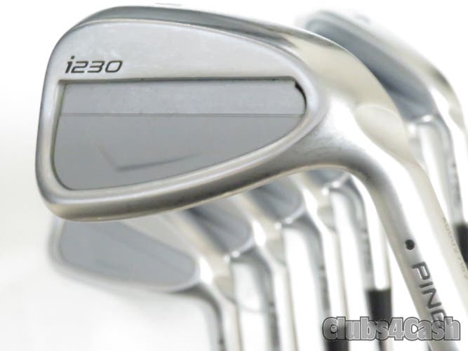 PING i230 Irons Black Dot Dynamic Gold 120 S300 Stiff 4-P .. CLEAN