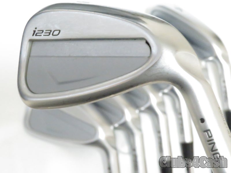 PING i230 Irons Black Dot Dynamic Gold 120 S300 Stiff 4-P .. CLEAN