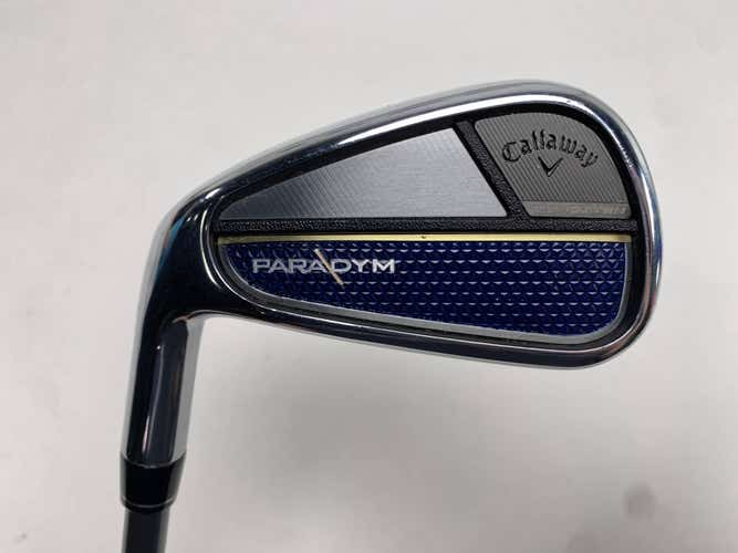 Callaway Paradym Single 7 Iron Project X HZRDUS 5.5 65g Regular Graphite Mens LH