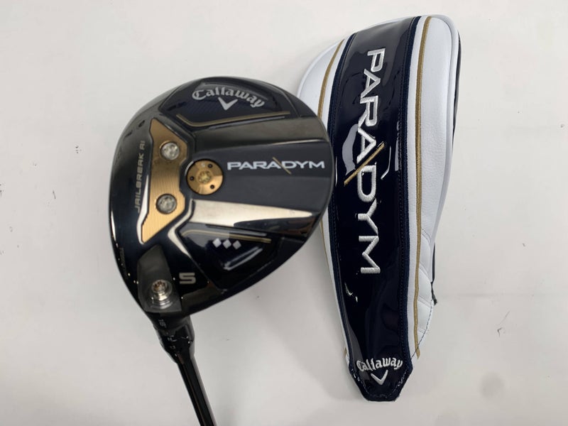 Callaway Paradym Triple Diamond 5 Fairway 18* HZRDUS 6.0 Gen 4 Dual Stiff LH HC