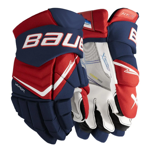 Bauer Vapor Flylite Gloves (Navy/Red) 13" (New)