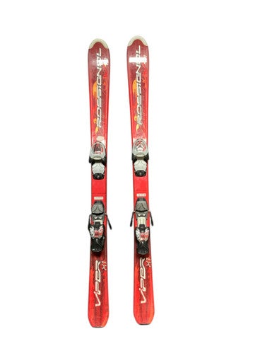 Used Rossignol VIPER X1 Boys DH Ski/Binding Red 120 cm 11823-S000036238