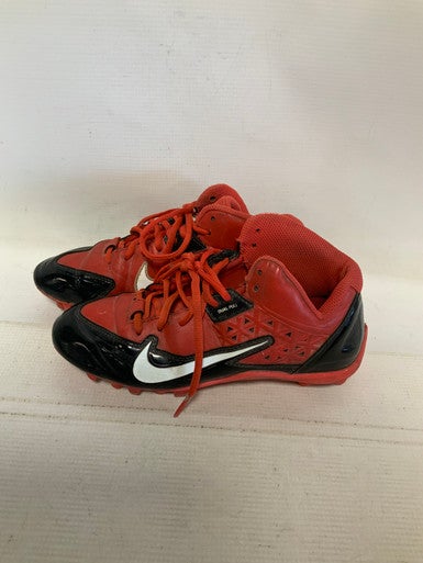 Used Nike ALPHA STRIKE BB/SB Cleats Red Junior 05.5 11823-S000036230