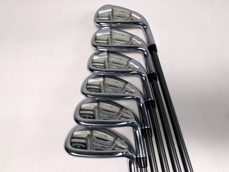 Callaway Rogue Pro Iron Set 6-PW+AW Aldila Synergy 60g Regular Graphite Mens RH