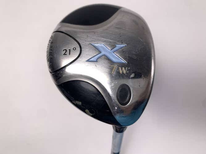 Callaway X 7 Fairway Wood 21* Fujikura Gems UltraLight Ladies Graphite Womens RH
