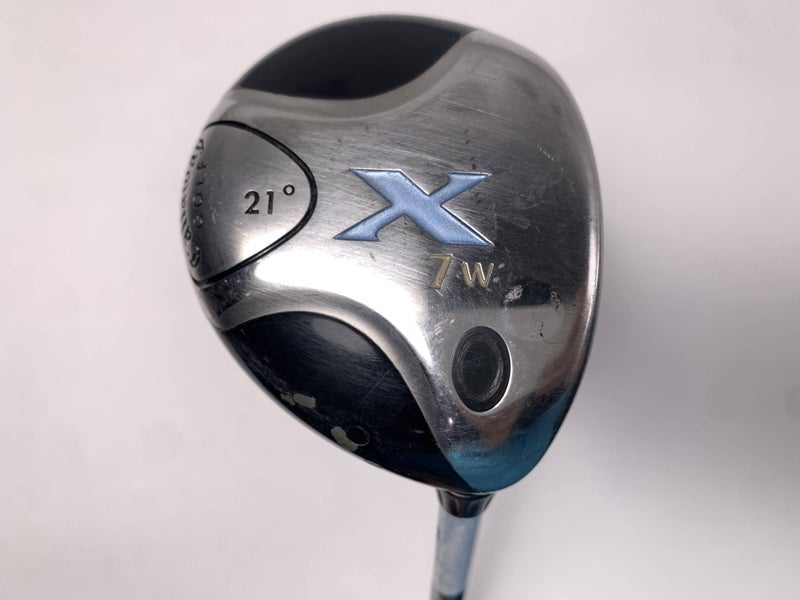 Callaway X 7 Fairway Wood 21* Fujikura Gems UltraLight Ladies Graphite Womens RH