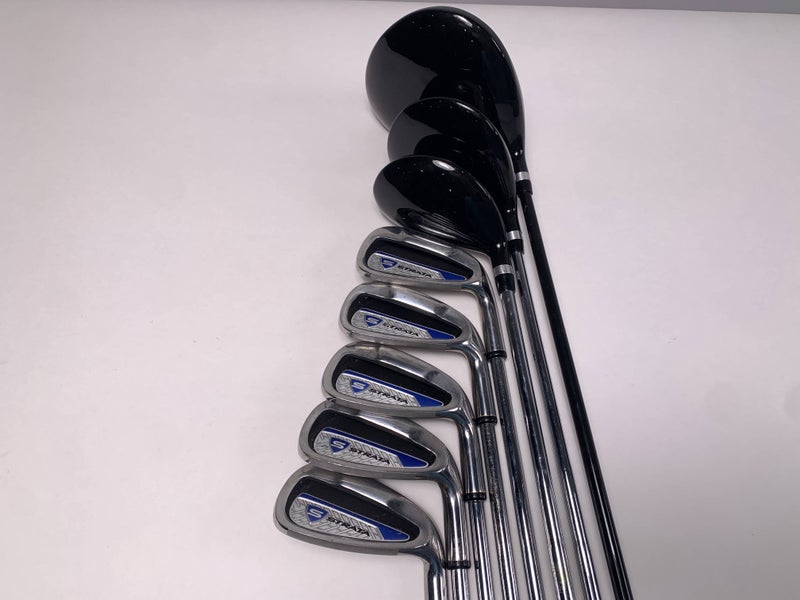 Strata S Club Set Driver 3W 5H 6-PW Regular Graphite & Steel Mens RH
