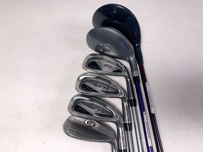 US Kids WT-15u Club Set Driver 4H 6 8 PW SW Ultralight 54" Youth Graphite RH