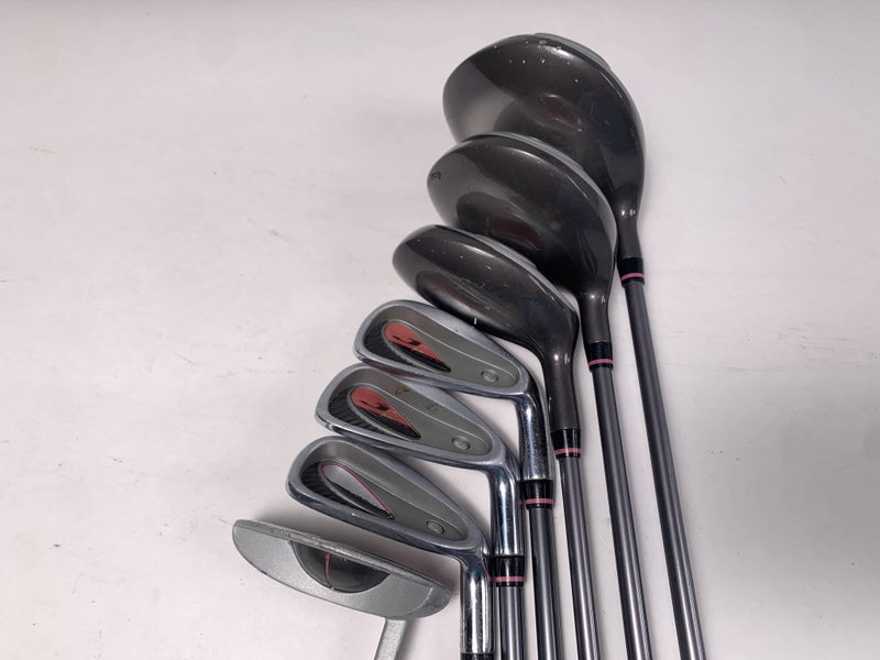 Walter Hagen JR Girls Series Club Set Driver 3W 4H 7 9 SW Putter Junior RH