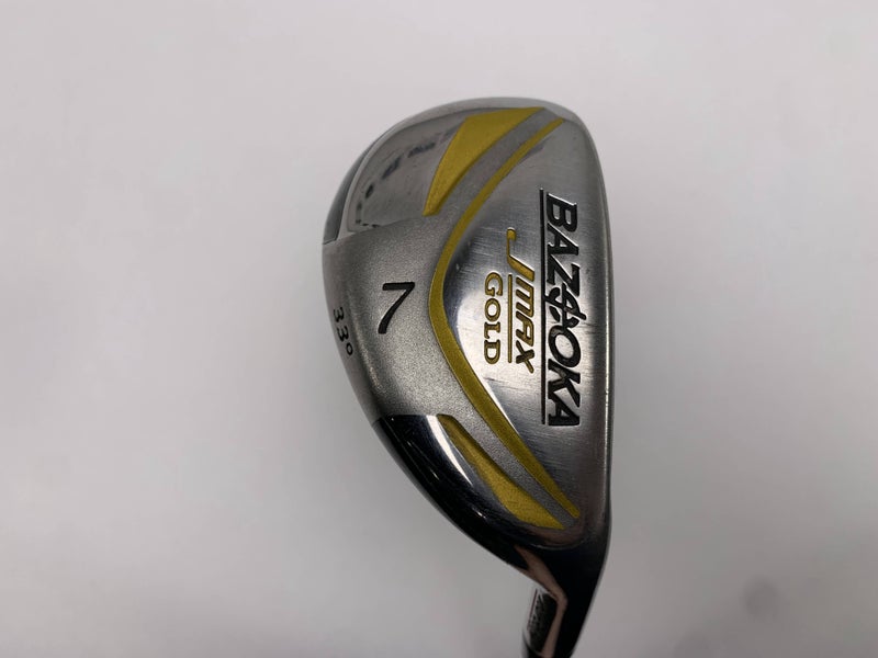 Tour Edge Bazooka Jmax Gold 7 Hybrid 33* Bazooka JMAX Senior Mens RH