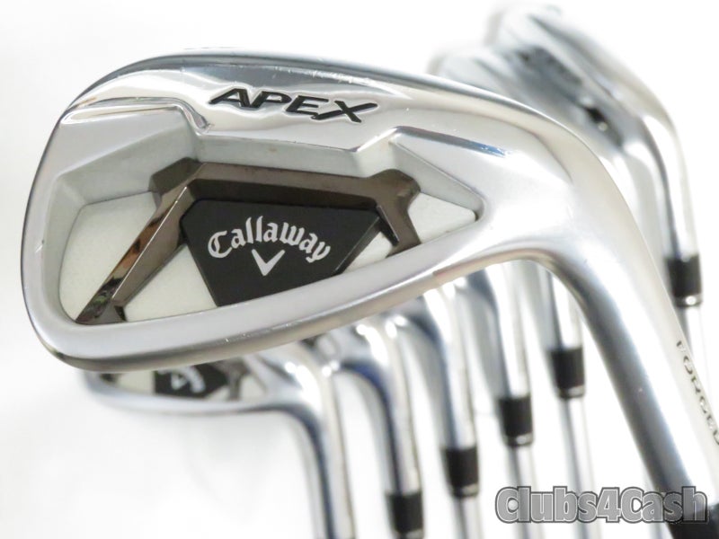 Callaway Apex 21 Forged Irons Aldila Ascent 50 A-Flex SENIOR 4-P ... CLEAN